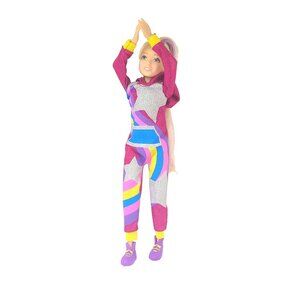 JOJO SIWA Singing Doll 10” W Original White Stars Jumpsuit Works